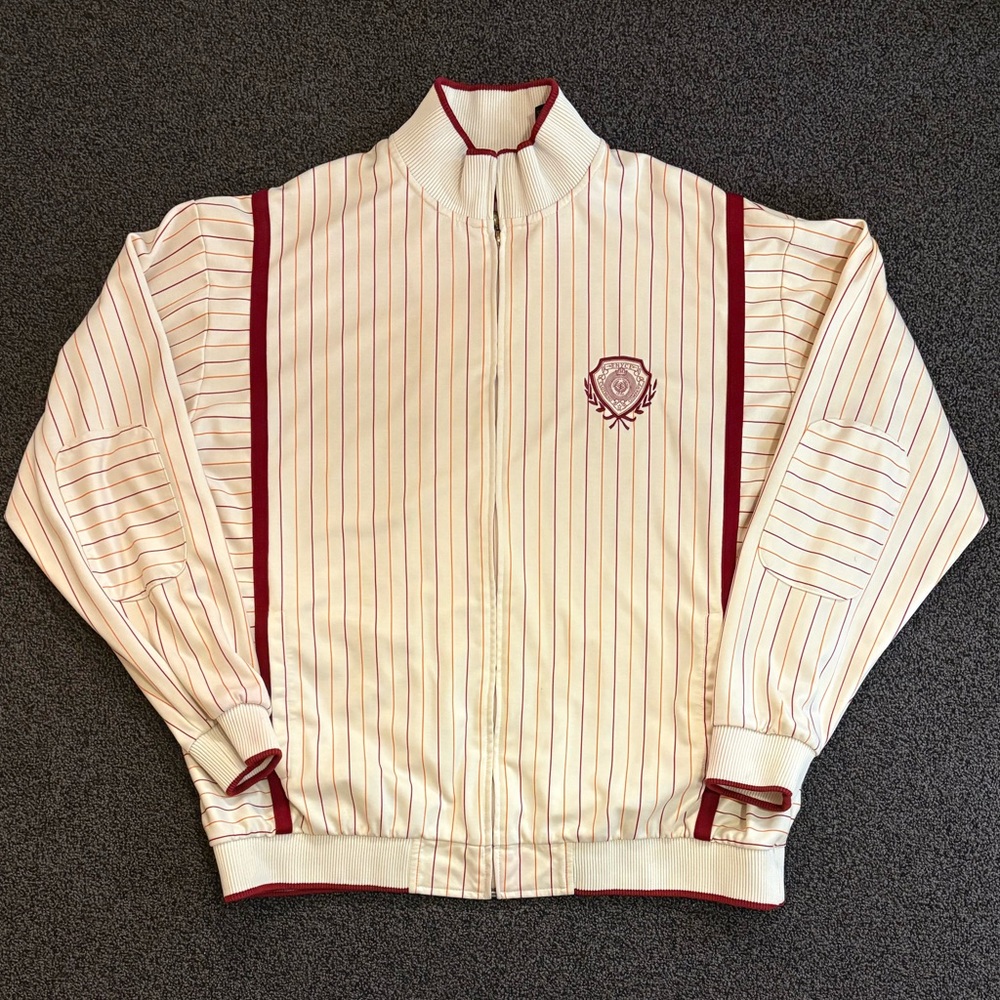 Vintage Y2K Enyce Zip Up Track Baseball Style Jacket Men’s 3XL Hip Hop Skating
